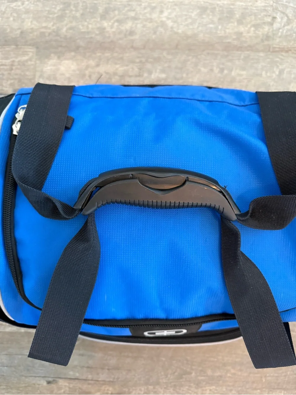 OGIO Blue & Black Duffel Gym Bag Travel Bag w/ Shoe Compartment